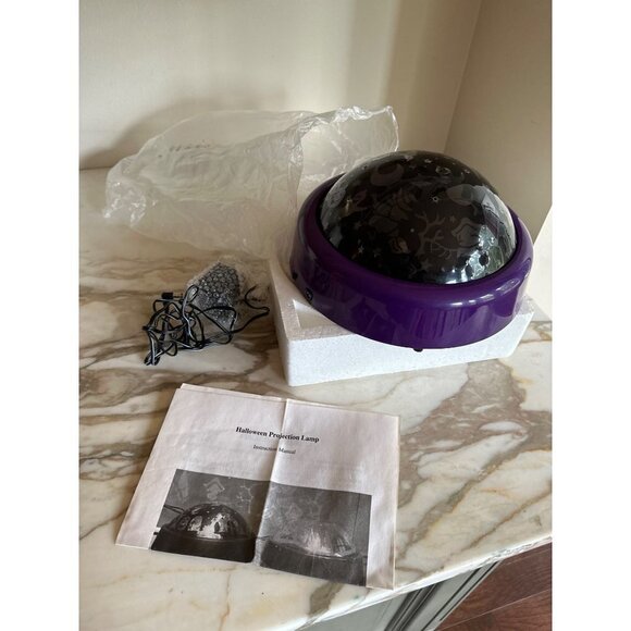 All Hallow's Eve Halloween Shadow Lamp in Original Box - Picture 3 of 7